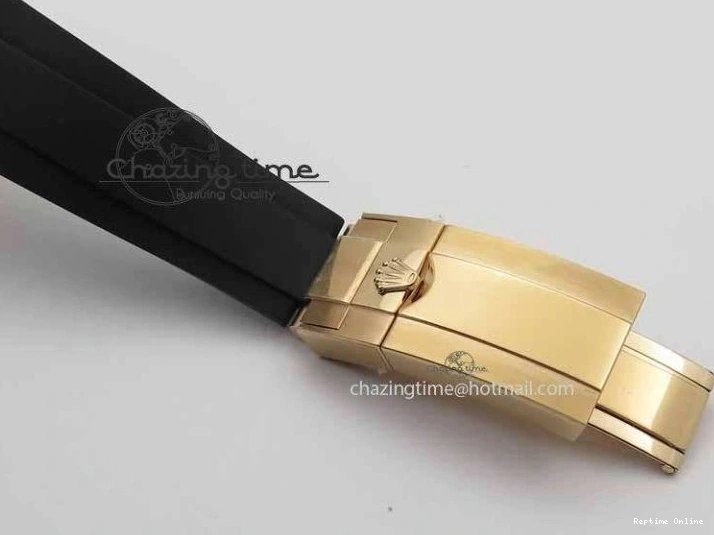 0417 RelaxedFit Daytona 116515 Noob 1:1 Best Edition Rose Gold Dial On Black Rubber Strap A7750(Free Extra Strap) 3740